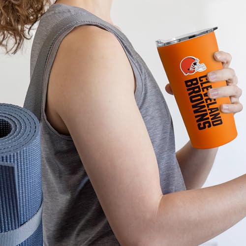 Image of Rico Industries NFL Football Soft Touch, Easy Grip Tumbler