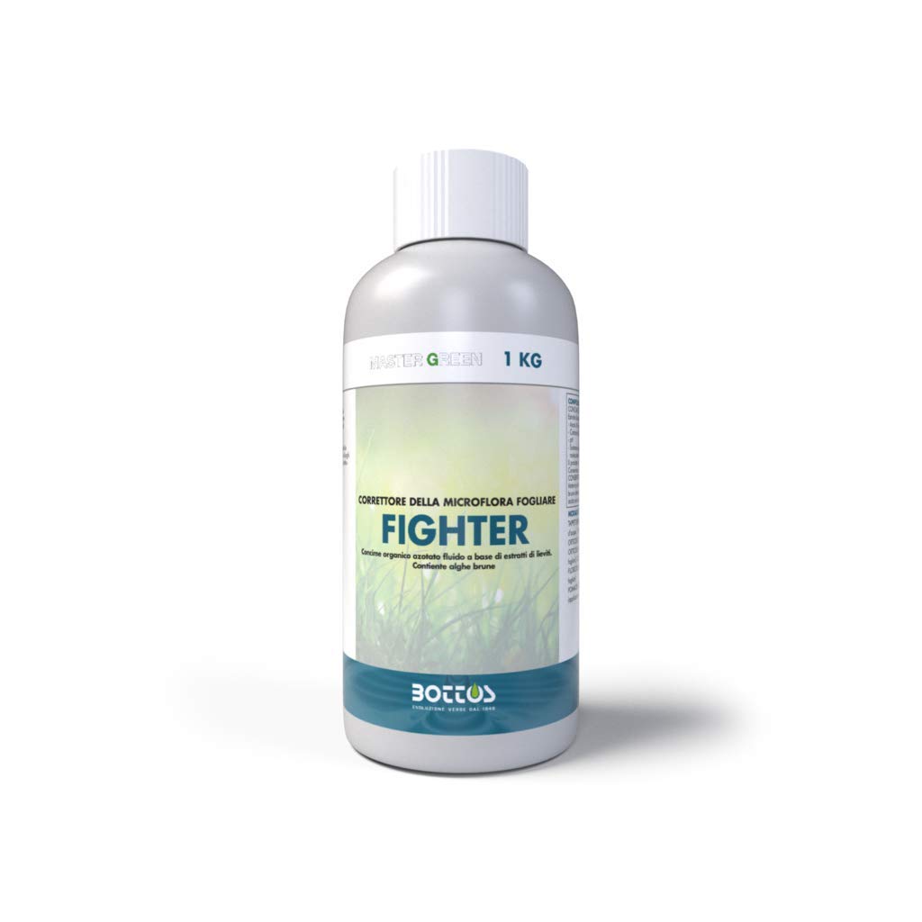 Bottos - Fighter 1 kg, Concime Organico per la Protezione di Radici e Foglie con Azoto e Carbonio,Adatto per Agricoltura Biologica, Utilizzabile tutte le stagioni