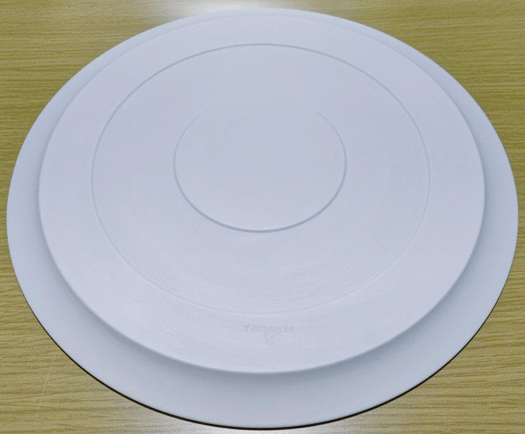 有田焼やま平窯元 やまへい泡AWA 30cm丸プレート ライトブルー 水色