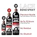 Red by Kiss Lace Bond Hold Spray Styler Fixer – The Ultimate Adhesive Spray for Wigs, Active Use, Fast Drying, Up to 72Hours 20X Stronger Hold, Daily Wig Applications