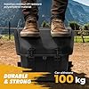 KEMIMOTO UTV Rear Cargo Box 69 QT Storage Box Compatible with Polaris RZR 900 S 1000 XP Turbo S RZR XP 1000 Cargo Bed Box 2881193 Low-Density Polyethylene Cargo Storage Box