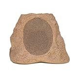 Victrola Rock Speaker Connect, Sand, Wireless Outdoor with Bluetooth 5.3, 22-Hour Battery Life, with Solar Charging, Link Up to 20 Rock Speakers, IP65 Water & Dust Resistant