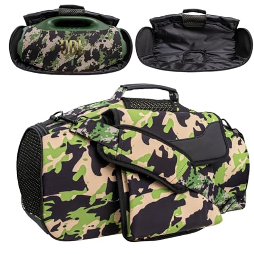 CltrCr JBL Boombox 4 �h���|�[�^�u���X�s�[�J�[�p�g���x���L�����[�X�g���b�v�AJBL Boombox 4(Squad)�p�g���x���J�o�[�L�����[�o�b�O