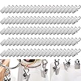 WARMER HINWEIS - Bitte testen Sie die Klemmkraft nicht mit Ihren Fingern, insbesondere nicht mit Kindern. Stecken Sie Ihre Finger nicht in die Clips, um Verletzungen zu vermeiden.