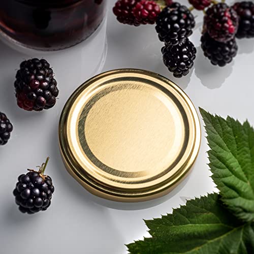 KADAX 50er Set Marmeladengläser 350ml TO82, Einmachgläser Vorratsgläser Mason Jar mit Schraubdeckel, Luftdichte Schraubgläser… – Ansicht 5