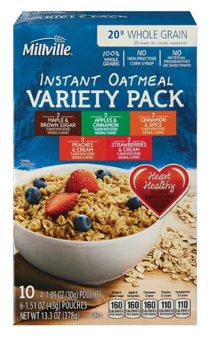 Avena Instantánea Millville Lote Variado 1 Paquete