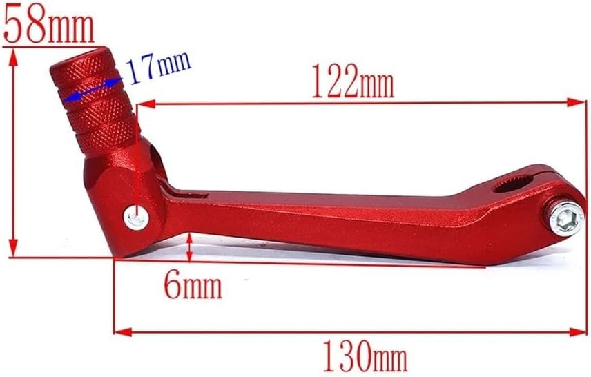 Motorcycle Gear Lever Gear Shift Lever Rod Alloy Aluminium Motorcycle for BSE CRF 110 TTR 125 for 50cc 110cc 250cc Dirt Pit Bike