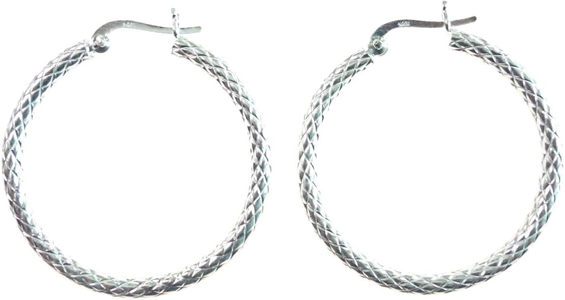 925 sterling silver fine handmade hoop earrings for women ethnic tribal boho modern unique designer party jewellery