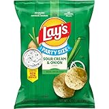 Lay's Potato Chips, Sour Cream & Onion Flavored, 12.5 Oz