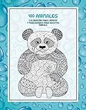  Coloración para lápices y marcadores para adultos - Mandala - 100 animales