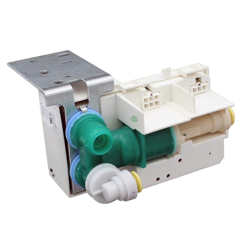 GLOB PRO SOLUTIONS WPW10217917 CKD2042 Ice Maker Water Inlet Valve 6" ¾ Length Approx. Replacement for and Compatible with KitchenAid Whirlpool Kenmore Heavy Duty