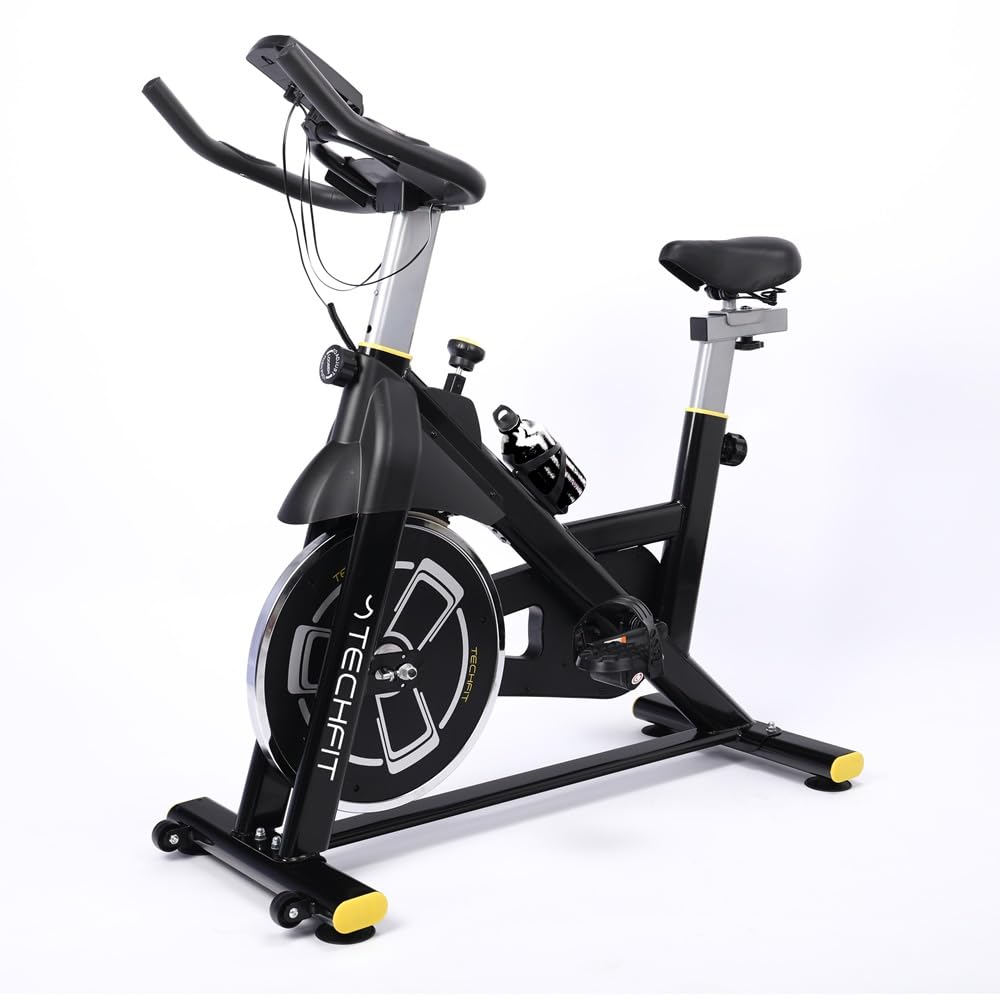 TechFit SBK800B stacjonarny rower treningowy do użytku wewnątrz z kołem zamachowym 8 kg, sprzęt do ćwiczeń w domu, trening cardio