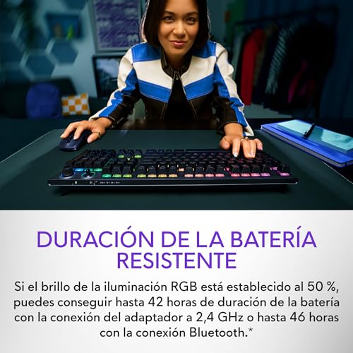 Teclado Alienware AW920K mecánico tri-mode inalámbrico para gaming 5