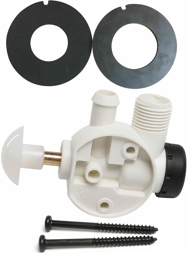 385311462 Toilet Bowl Seal Kit & 385314349 RV Water Valve Kit For For For Dometic