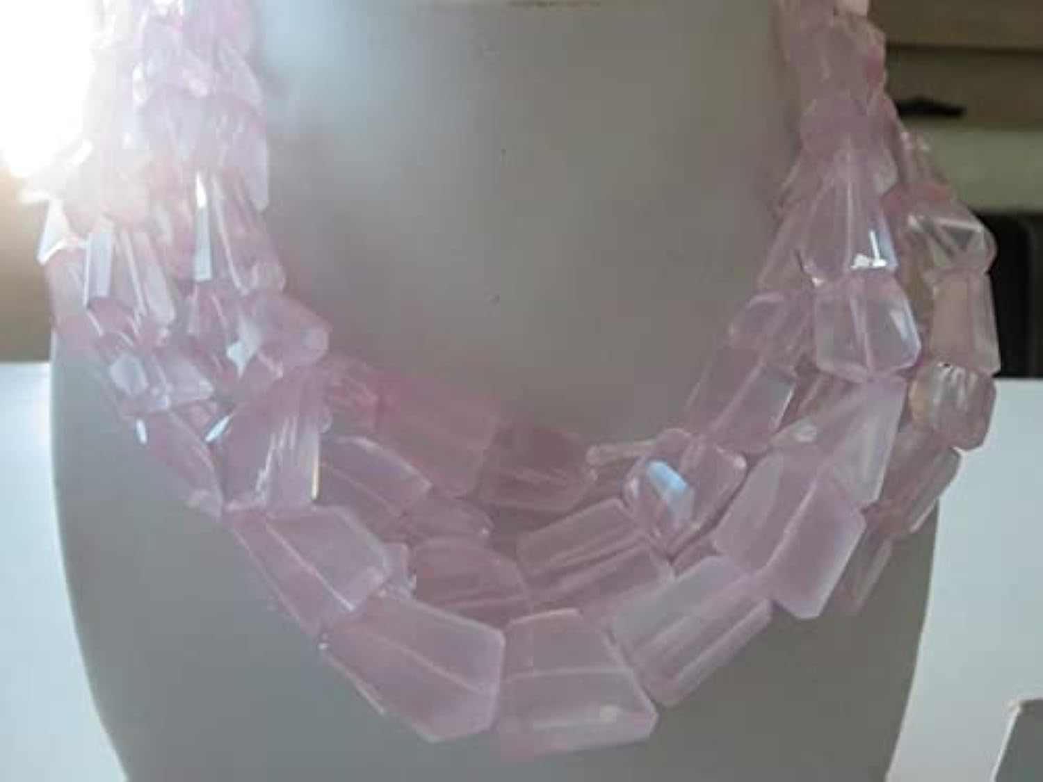 Quartz rose perles pépites facettées pour créer un cadeau personnalisé unique