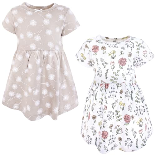 Image of Hudson Baby Girl's Cotton Dresses