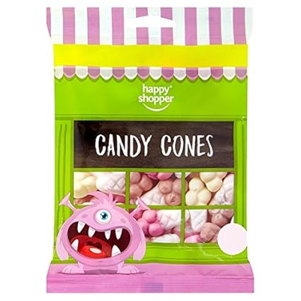 Glücklicher Käufer Süßigkeit Kegel 80G (Packung Mit 12 X 80G) : Amazon.de:  Lebensmittel & Getränke