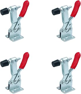 HELYZQ Conjunto de ferramentas manuais horizontais GH-201b com capacidade para segurar 4 peças, 100 kg, liberação rápida, vertical, tipo GH-201b