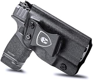 Hellcat Holster, IWB Kydex Holster Fit: Springfield Hellcat 9mm Pistol, Inside Waistband Appendix Carry Holster for Hellcat, Adj. Cant&Posi-Click Retention, Hellcat Micro Compact 9mm Holster, Right