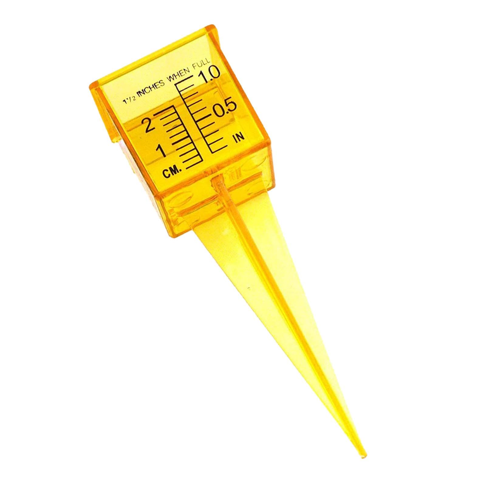 Rain Gauge 1.5in Windproof Water Measuring Tool for Pathway Backyard Outdoor-picture-41