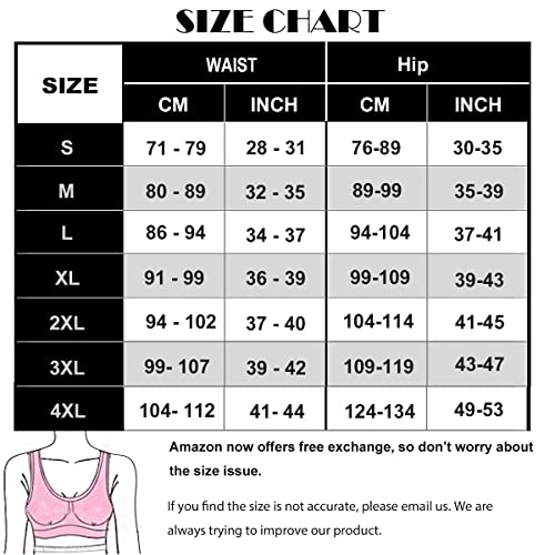 Hoplynn Sweat Waist Trainer For Women Two Belts, Neoprene Workout Corset Waist Trainer Cincher Trimmer Shaper Zipper Black Xxx-Large #TOP5