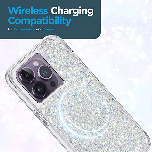 Coque iPhone 14 Pro Case-Mate Twinkle Stardust à paillettes