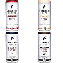 La Colombe Draft Latte Variety Pack - Core 4 Flavors Triple, Vanilla, Draft, Mocha - Made With Real Ingredients - Grab And Go Coffee, 9 Fl Oz Pack of 16
