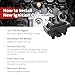 Ignition Coil Pack Replacement for 1991-2007 V6 4.0L Ford Explorer Ranger Mustang Explorer Mercury Mountaineer Mazda B3000 B4000 91 92 93 94 95 96 97 98 99 2000 2001 2002 2003 2004 2005 2006 2007