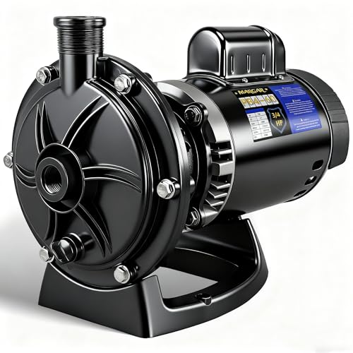 PB4-60 Booster Pump Replacement for Polaris PB4-60 3/4 HP Booster Pump Works with Polaris 180-480 & Major Pool Cleaners | 3/4 HP 115V/230V Dual Voltage 60Hz
