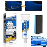 【Auto Kratzer Reparatur】 Das kit zur entfernung von autokratzern basiert auf einer high end poliertechnologie mit nanokristallen, die für verschiedene lackoberflächen geeignet ist, kleine kratzer auf der autooberfläche repariert und gleichzeitig den glanz ihres autos wiederherstellt.