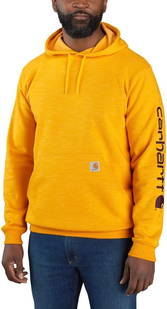 Carhartt Men's Loose Fit Midweight Logo Sleeve Graphic Sweatshirt