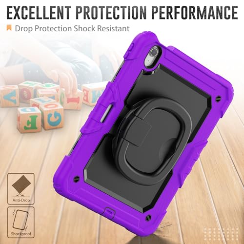 Coque iPad Air 11 M3 antichoc silicone avec protège-écran intégré - 3