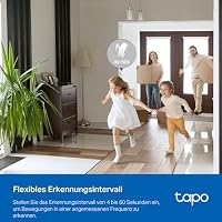 TP-Link Tapo T100 Bewegungsmelder, für Alarmanlage und Smart Home, Weitbereichserkennung, Batterielebensdauer über 1 Jahr, Tapo Hub Benötigt – Ansicht 8