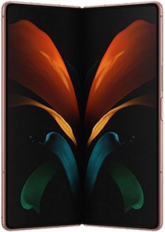 Samsung Galaxy Z Fold2 5G all carriers 256 GB Mobile Phone SIM Free Smartphone - Mystic Bronze (UK Version) (Renewed)