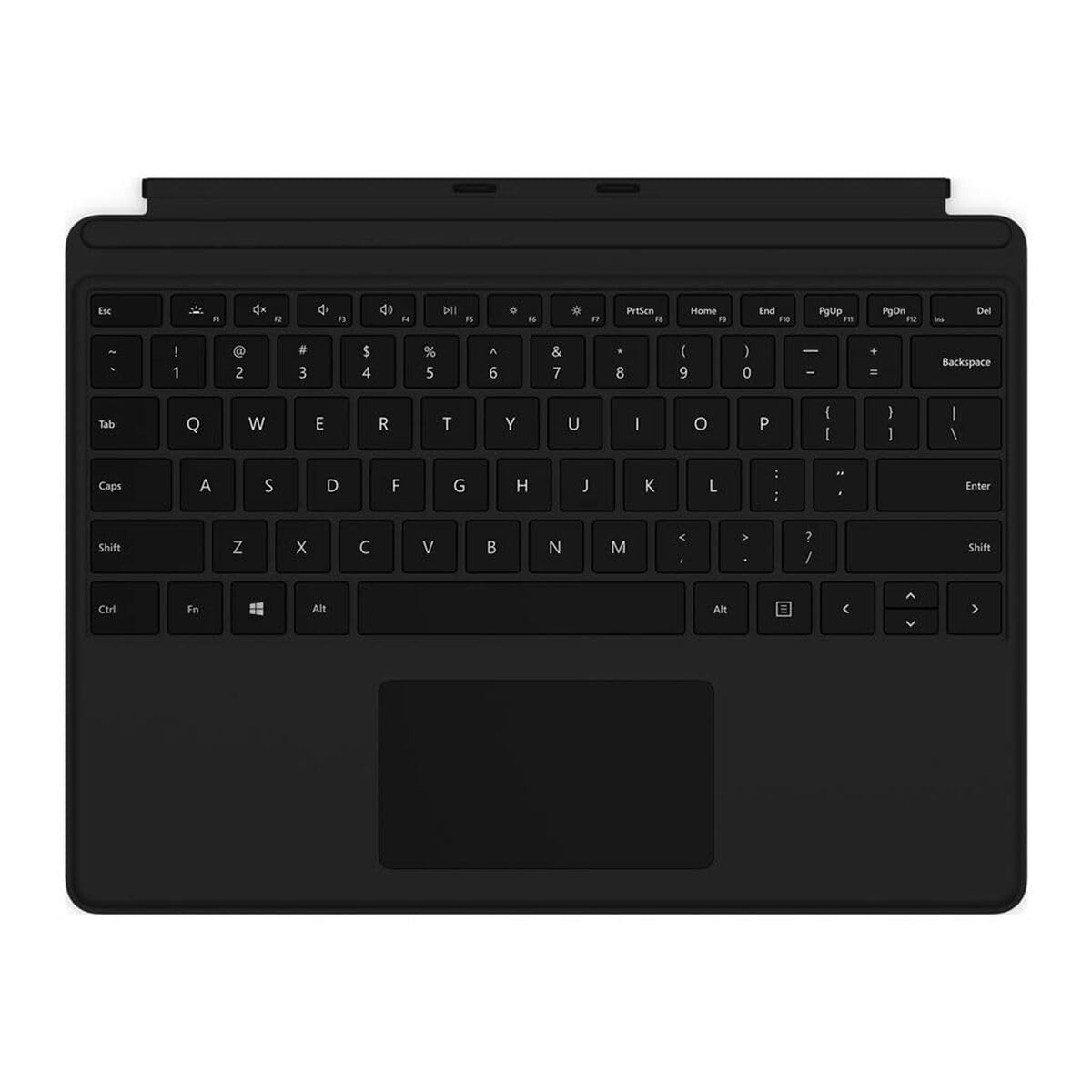 Clavier Surface Pro X QWERTZ noir pour travailler en déplacement et au café