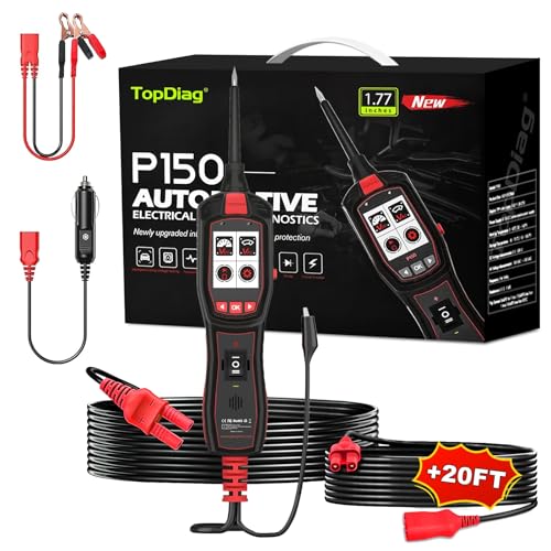 Electrical Tester for 6V-30V Cars, Short Circuit Breaker Finder Tool, Automotive Circuit Tester, Voltage Tester, P150