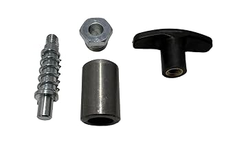 T Handle Spring Loaded Pull Pin /Pop Pin 3/8 Shank Curve Handle