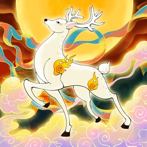 The Nine-Colored Deer P2丨A Magical Folktale from China Podcast Por  arte de portada