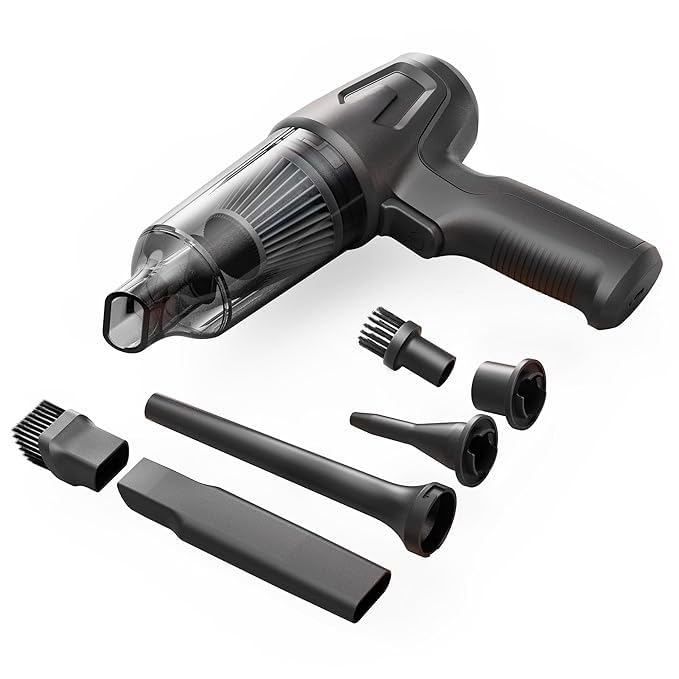 OMDEE TRADING Powerful Suction 80W Wireless Hand Vacuum & Air Blower...