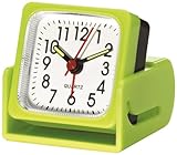 Travel Smart by Conair Analog Ascending Alarm Clock; Lime