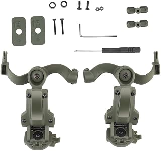 Tactical Multi-Angle Rotation Helmet Rail Adapter