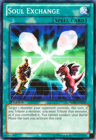 Image of YU-GI-OH! - Soul Exchange (SDBE-EN030) - Structure Deck: Saga of Blue-Eyes White Dragon - Unlimited Edition - Common