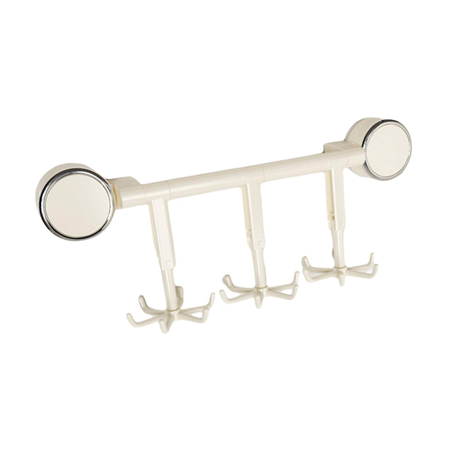 MICFENY Multifunctional Kitchen Suction Utensils Holder Rotating 360 Degree Adhesive Hook for Bathroom and Kitchen