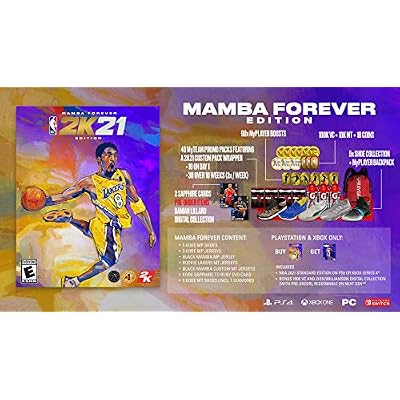 NBA 2K21 Mamba Forever Edition - PlayStation 4