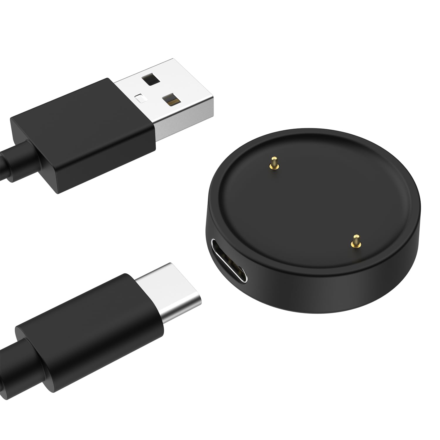 Caricabatterie Magnetico Per Amazfit Active 2 E Bip 6 – Ricarica Rapida Type-C, Portatile Con Cavo 1m