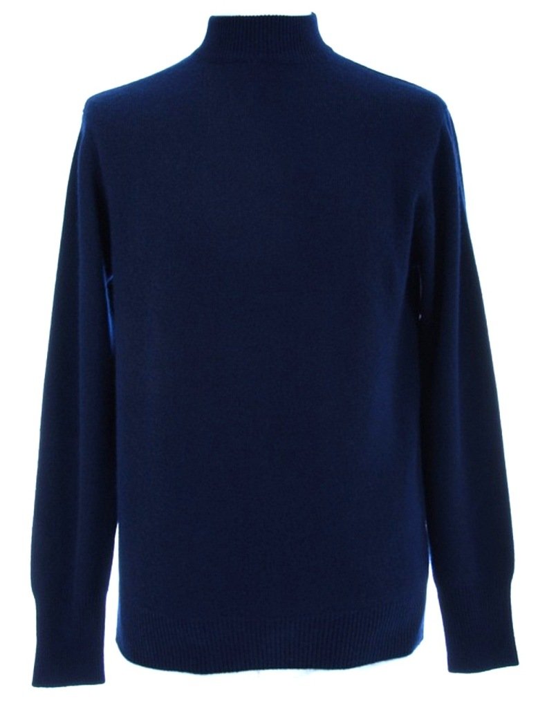 Shephe Men's Mock Turtleneck Cashmere Sweater