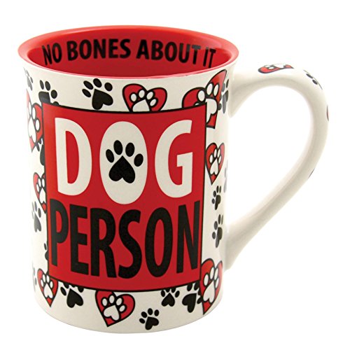 Our Name is Mud “Dog Person” Stoneware Mug, 16 oz.