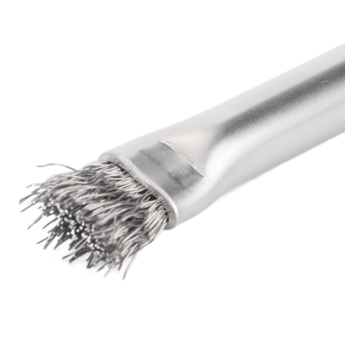 Laroal Aquarium Algae Removal Brush Landscape Stone Cleaning Brush Stainless Steel Aquarium Algae Removal Brush For Removing Algae From Aquarium (23cm) - Image 4