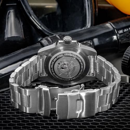 Image of ADDIESDIVE 41MM Men's Quartz Watch Stainless Steel Bracelet Dive Watch