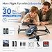 Imagen de Dron con Camara 1080P para Niño y Adultos RC Quadcopter con Motor sin Escobilla Drone FPV para Principiantes con 30min de Vuelo